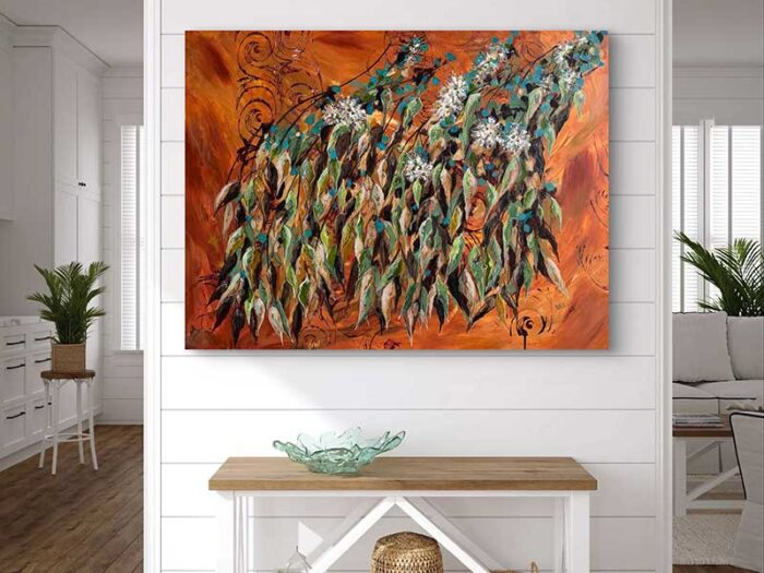 Autumn Gum Leaves - Image 2
