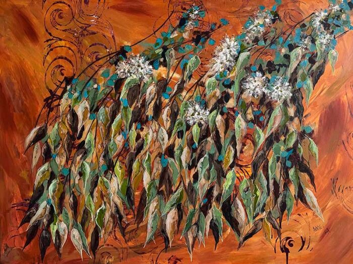 Autumn Gum Leaves