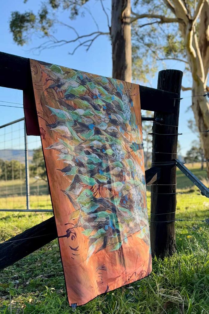 Beach Towel Autumn Gums