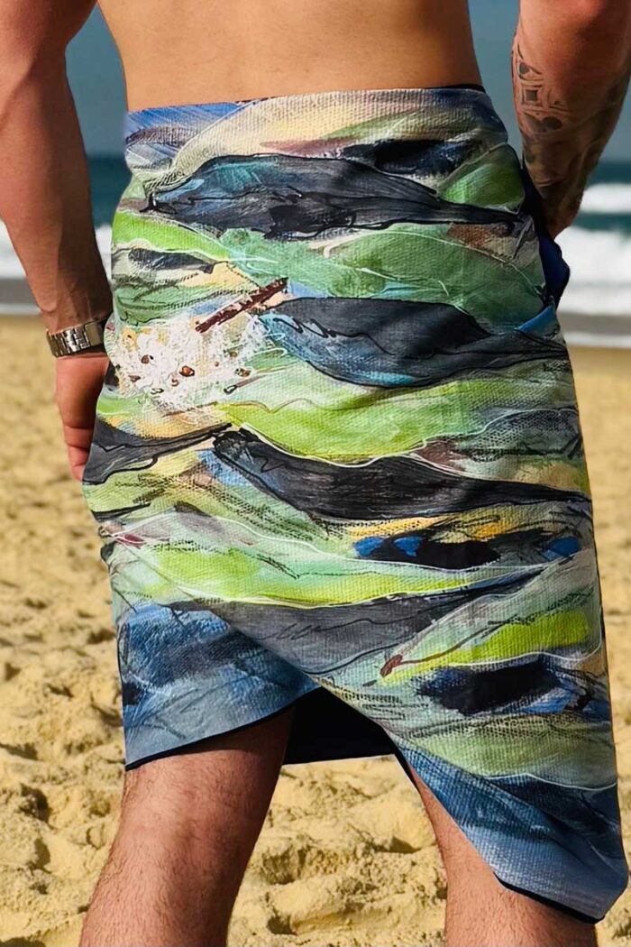 Beach Towel Snow Gums - Image 2